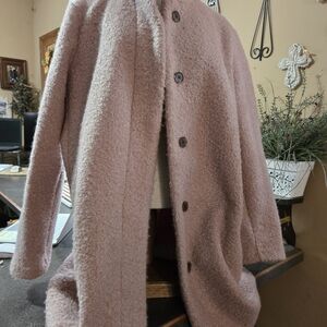 Old Navy Women's Pink Teddy Jacket
